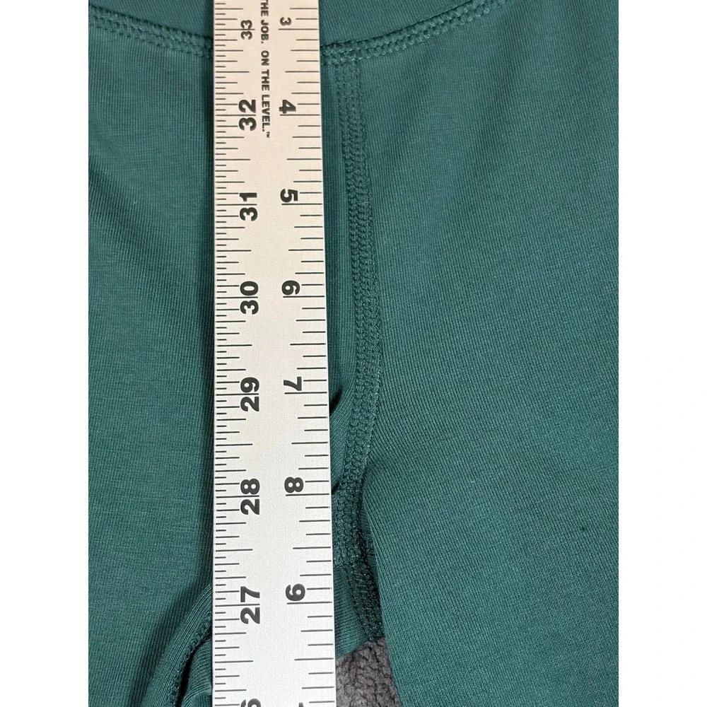 Old Navy PowerChill Flare Pants Girls Large Green High-Rise Go-Dry Yoga Leggings